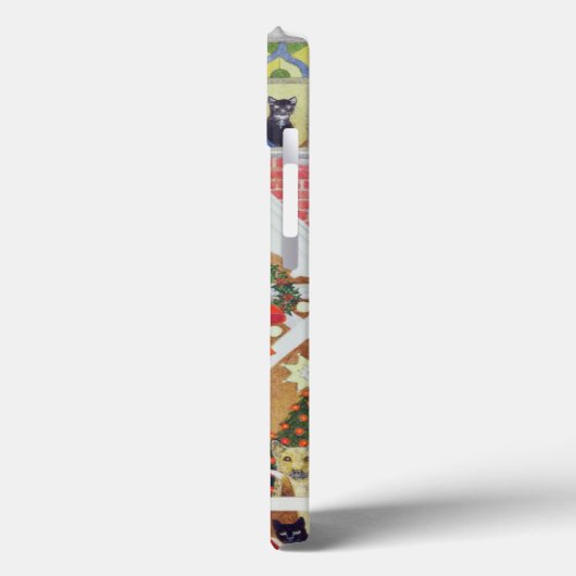 白黒ひげ Case-Mate iPhoneケース (裏面 / 左)