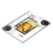 白黒ひまわりベビーの初年度 ノートブック (左側)