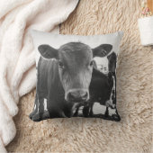 白黒ふくらはぎ枕 クッション (ブランケット)