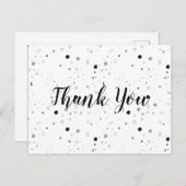 白黒まだら ポストカード (正面/裏面)