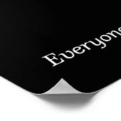 白黒やる気を起こさせるサクセスドリームバスケットボール ポスター (角)