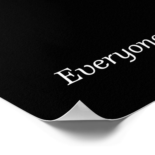 白黒やる気を起こさせるサクセスドリームバスケットボール ポスター (角)