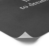 白黒やる気を起こさせるリーダーシップイーグルアイ ポスター (角)