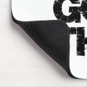 白黒やる気を起こさせる引用文ユー得ザ マウスパッド (コーナー)