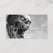 白黒わめくゾンビ 名刺 (裏面)