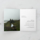 白黒をクモダンリ結婚ン 招待状 (内部)