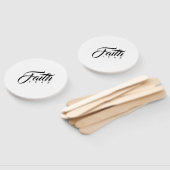 白黒を恐れる信仰 ハンドファン (組立なし)