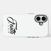 白黒を恐れる信仰 Case-Mate iPhoneケース (裏面 (横))