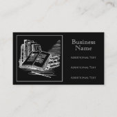 白黒アカデミア 名刺 (正面)