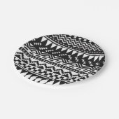 白黒アステカな種族 ペーパープレート (アングル)