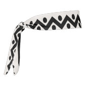 白黒アステカ タイヘッドバンド (回転270)