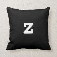 白黒アナグラムの枕小文字z
