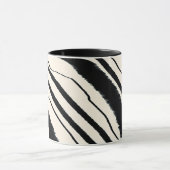 白黒アニマルプリントコンボ マグカップ (中央)