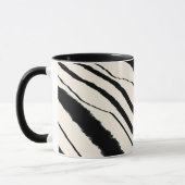 白黒アニマルプリントコンボ マグカップ (左)