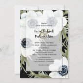 白黒アネモネス結婚ズ 招待状 (正面)