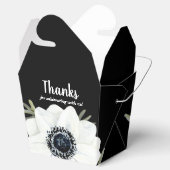 白黒アネモネ水彩フローラ フェイバーボックス (オープン)