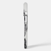 白黒アフリカの戦士の女王 Case-Mate iPhoneケース (裏面 / 左)