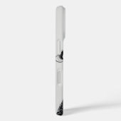 白黒アフリカの戦士の女王 Case-Mate iPhoneケース (裏面 / 右)