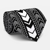 白黒アフリカの泥の布のネクタイを印刷 ネクタイ (ロール)