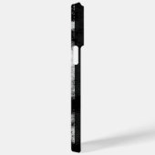 白黒アメリカグランジ国旗 Case-Mate iPhoneケース (裏面 / 右)