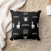 白黒アルパカベビー枕by Wighar クッション (ブランケット)