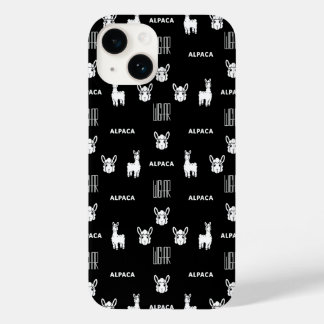 白黒アルパカiPhone 14ケースby Wighar Case-Mate iPhone 14ケース