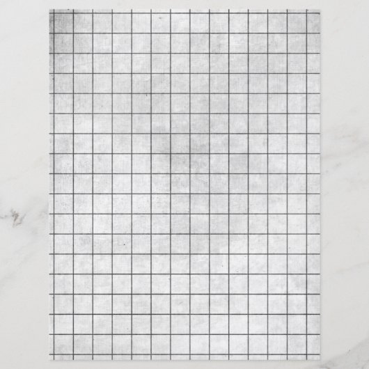 白黒アルファベットコラージスクラップブック紙 (正面)