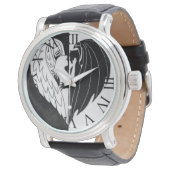 白黒アンジェウデーモン 腕時計 (アングル)