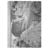 白黒アンセルアダムス峡谷写真 クリップボード (裏面)