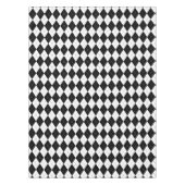 白黒アーガイル テーブルクロス (正面)