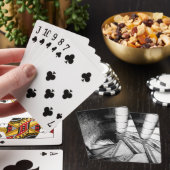 白黒アーキテクチャのクラシックトランプ トランプ (インサイチュ)