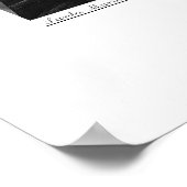 白黒アーキテクチャ ポスター (角)