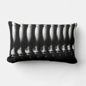 白黒アーキテクチャ ランバークッション (正面)