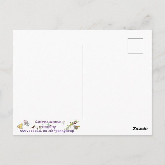 白黒アートアコースティックギターミュージカル楽器 ポストカード (裏面)