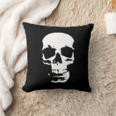 白黒アーポップ・アートのトスカルメスタイリッシュタル クッション (ブランケット)