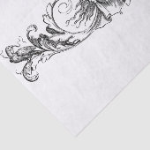 白黒アールデコデザイン分離 薄葉紙 (詳細)