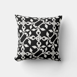 白黒アールデコモダン装飾用クッション クッション