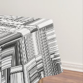 白黒アールデコ テーブルクロス (インサイチュ)