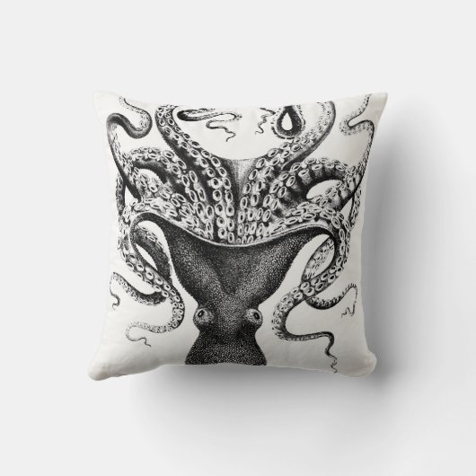 白黒イカ クッション (裏面)