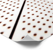 白黒イラストレーション ポスター (角)