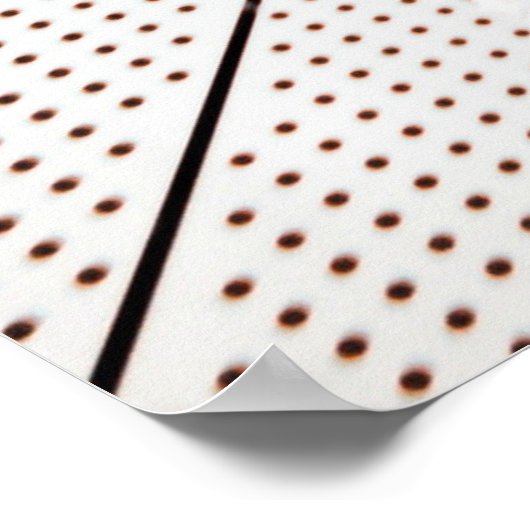 白黒イラストレーション ポスター (角)