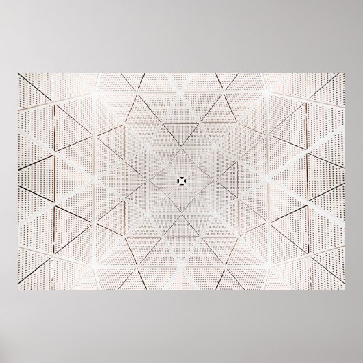 白黒イラストレーション ポスター (正面)