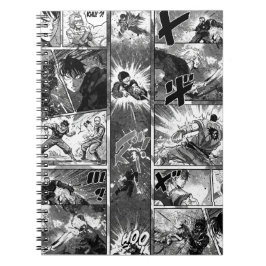 白黒イラストレーション、マンガby Natasha Us ノートブック