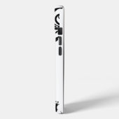 白黒ウィスピーフローラつる植物 | iPhone ケース Case-Mate iPhoneケース (裏面 / 左)