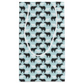 白黒ウィンターフォレストベア スモールペーパーバッグ (裏面)