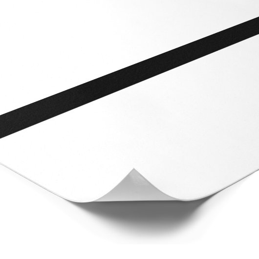 白黒ウェディングレセプションプリント20x16 ポスター (角)