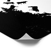 白黒エイリアン奪取 ポスター (角)