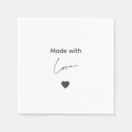 白黒エギー・グレンギー・ハロウィーンナプキン スタンダードカクテルナプキン (正面)