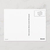 白黒エッフェルオンカラフルエッフェル製鉄所 ポストカード (裏面)