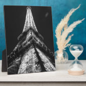 白黒エッフェルタワーパリヨーロッパ フォトプラーク (側面)